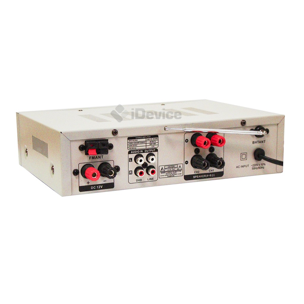 Усилитель UKC AV-313BT с Bluetooth, USB, FM и пультом управления